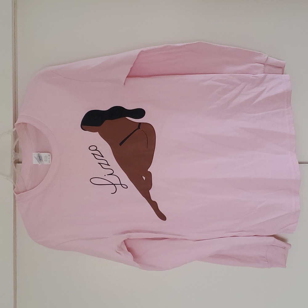 Pink| Lizzo | long sleeve shirt | size Size